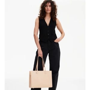 BÉIS Mini Work Tote in Beige